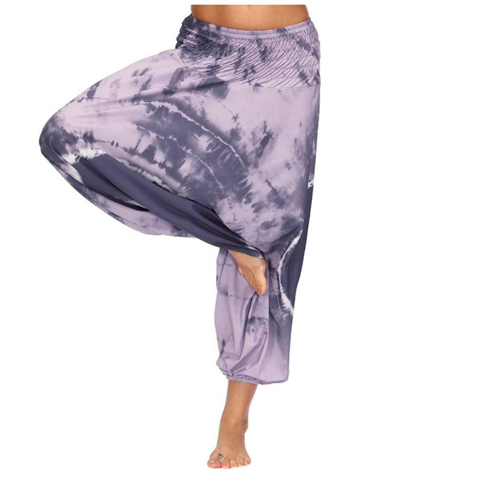 Harem Pants Women's Ladies Casual Summer Loose Trousers Штаны Female Baggy Boho Aladdin Print Casual Fashion Jumpsuit Pants 2019