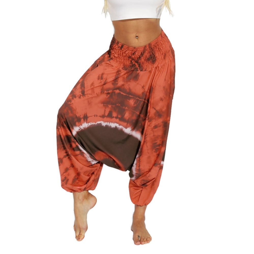 Harem Pants Women's Ladies Casual Summer Loose Trousers Штаны Female Baggy Boho Aladdin Print Casual Fashion Jumpsuit Pants 2019