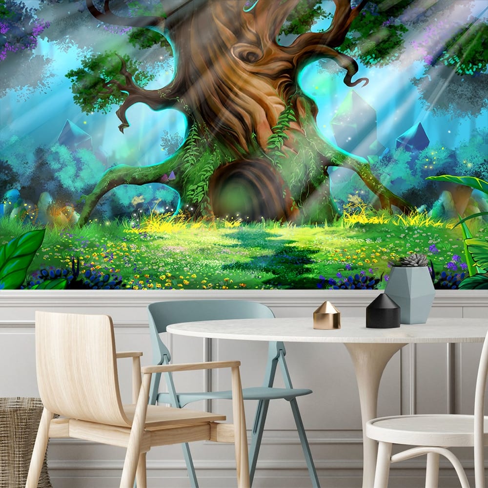 Big Wishing Trees 3D Print Tapestry Wall Hanging Hippie Psychedelic Decorative Wall Carpet Bed Sheet Bohemian Hippie Home Decor