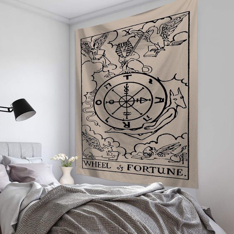 Faliszőnyeg Tarot tapestry Nordic ins explosions tapestry art wall tapestry home decoration mural home furnishing fabric 95*73cm