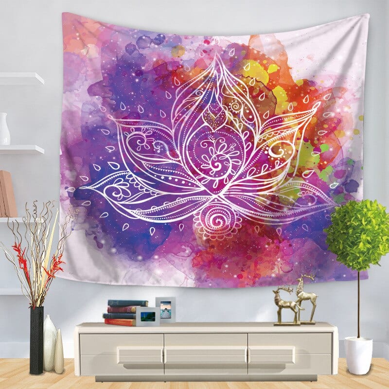 Faliszőnyeg Buddha Statue Tapestry Wall Hanging Wall Cloth Tapestries Psychedelic Yoga Carpet Home Decoration